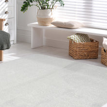 Load image into Gallery viewer, White Washable Plain Shaggy Area Rugs - Harmony