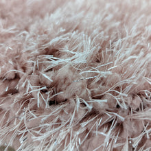 Load image into Gallery viewer, Blush Pink Shimmering Polyester Shaggy Rug - Heavy Deco