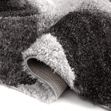 Load image into Gallery viewer, Grey Pebbles Shaggy Rugs - Verge