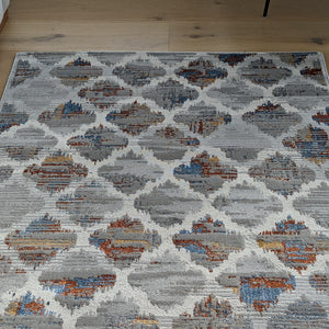 Stunning Moroccan Trellis Living Room Rug - Orion