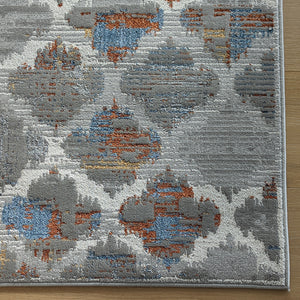 Stunning Moroccan Trellis Living Room Rug - Orion