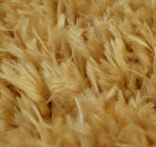 Load image into Gallery viewer, Ochre Yellow Shimmering Polyester Shaggy Rug - Dokka