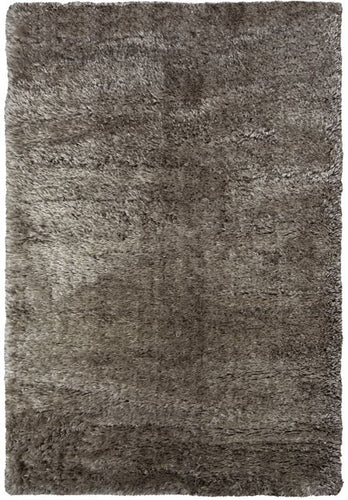 Grey Luxuriously Soft Polyester Shaggy Rug - Dokka