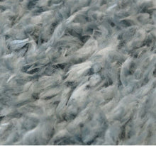 Load image into Gallery viewer, Duck Egg Blue Shimmering Polyester Shaggy Rug - Dokka