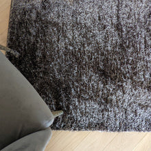 Load image into Gallery viewer, Grey Non Shed Shiney Polyester Shaggy Rugs - Lush