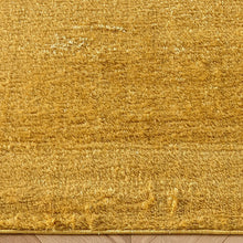 Load image into Gallery viewer, Ochre Yellow Polyester Shaggy Rugs - Lush