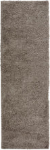 Load image into Gallery viewer, Brown Non Shedding 25mm Cosy Shaggy Rug - Aras