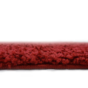 Red Anti Shed 25mm Cosy Shaggy Rug - Aras
