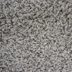 Silver 25mm Cosy Low Pile Shaggy Rug - Aras