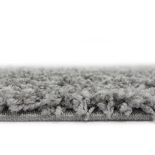Load image into Gallery viewer, Silver 25mm Cosy Low Pile Shaggy Rug - Aras