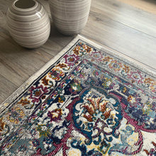 Load image into Gallery viewer, Blue Transitional Living Room Rug - Capella