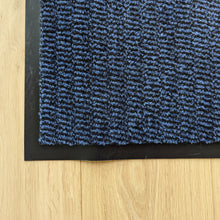 Load image into Gallery viewer, Navy Non Slip And Washable Door Mat - Barrier