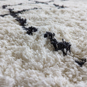 Super Soft Ivory Scandi 4.5cm Shaggy Rugs - Nivalli