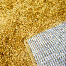 Load image into Gallery viewer, Ochre Yellow Thick Shaggy Rug - Gallery