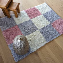 Load image into Gallery viewer, Blush Pink  Patchwork Rug - Oslo