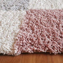 Load image into Gallery viewer, Blush Pink  Patchwork Rug - Oslo