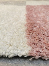 Load image into Gallery viewer, Blush Pink  Patchwork Rug - Oslo