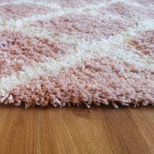 Load image into Gallery viewer, Cheap Shaggy Blush Pink Rug Rugs Rugs for sale 