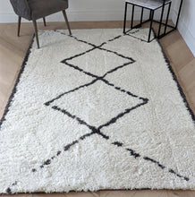 Load image into Gallery viewer, Ivory Scandi Berber Shaggy Runners - Alaska