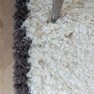 Ivory Scandi Berber Shaggy Runners - Alaska