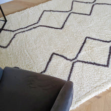 Load image into Gallery viewer, Ivory Nomad Scandi Deep Shaggy Rugs - Alaska