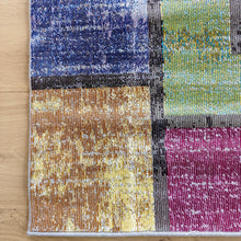 Load image into Gallery viewer, Multicoloured Patchwork Living Room Rug - Capella