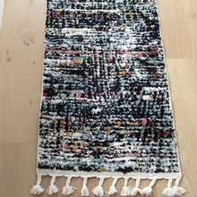 Load image into Gallery viewer, Multicoloured Abstract Shaggy Runner Rug- Lush