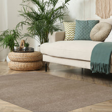 Load image into Gallery viewer, Latte Washable Living Room Bedroom Rugs - Harmony