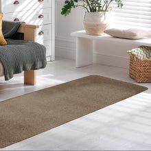 Load image into Gallery viewer, Latte Washable Living Room Bedroom Rugs - Harmony