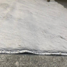 Load image into Gallery viewer, Cheap Shaggy Rabbit Faux Fur Light Grey Rug Rugs Rugs for sale