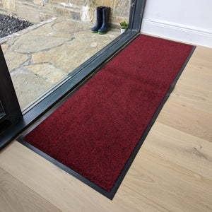 Red Non Slip And Washable Kitchen Mat - Barrier