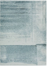 Load image into Gallery viewer, Blue Distressed Abstract Rug - Pori