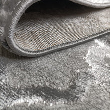 Load image into Gallery viewer, Grey Moroccan High Sheen Living Room Rug - Tuscana