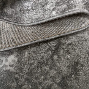 Modern Grey Abstract Living Room Rug - Tuscana