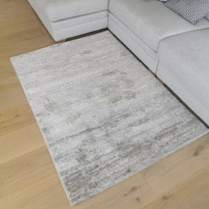 Beige Abstract Ombre Living Room Rug - Tuscana