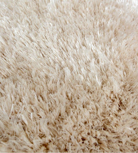 Champagne Washable and Non Slip Shaggy Rug - Reno