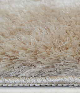 Champagne Washable and Non Slip Shaggy Rug - Reno