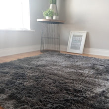 Load image into Gallery viewer, Washable Grey Cosy Living Room Rugs - Savi