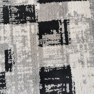 Moroccan Grey Patchwork Runner Rugs - Lush