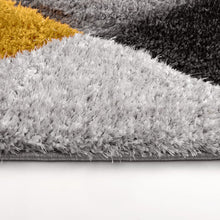 Load image into Gallery viewer, Ochre Pebbles Shaggy Rugs - Verge