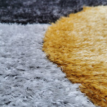 Load image into Gallery viewer, Ochre Pebbles Shaggy Rugs - Verge