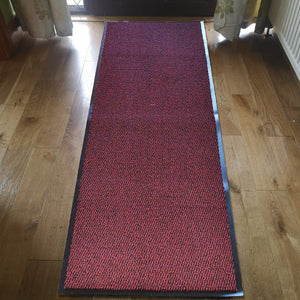 Red Non Slip And Washable Kitchen Mat - Barrier