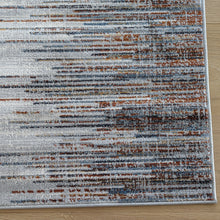 Load image into Gallery viewer, Grey and Multi Scandi Striped Area Rug - Orion