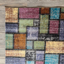 Load image into Gallery viewer, Multicoloured Patchwork Living Room Rug - Capella